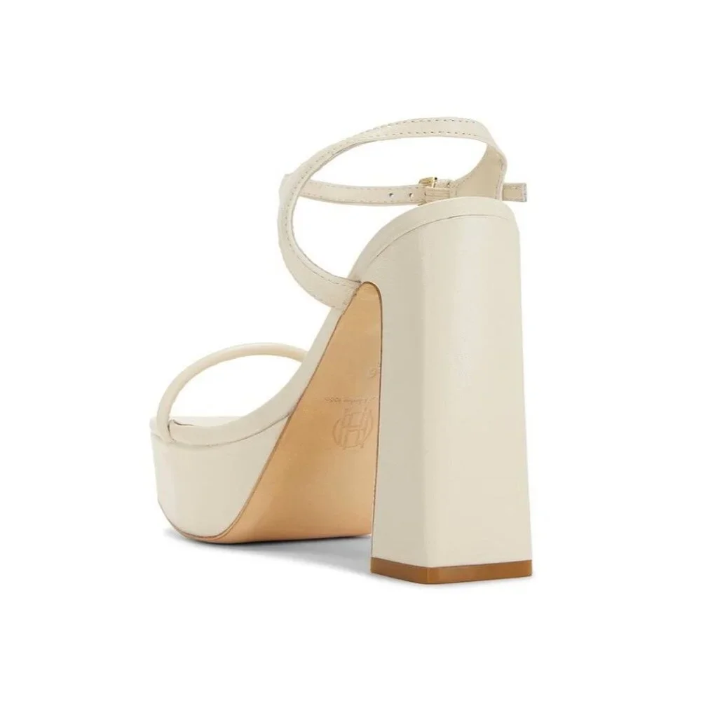House of Harlow 1960 x REVOLVE Marlene Platforms in Ivory 9.5 With Box High heel